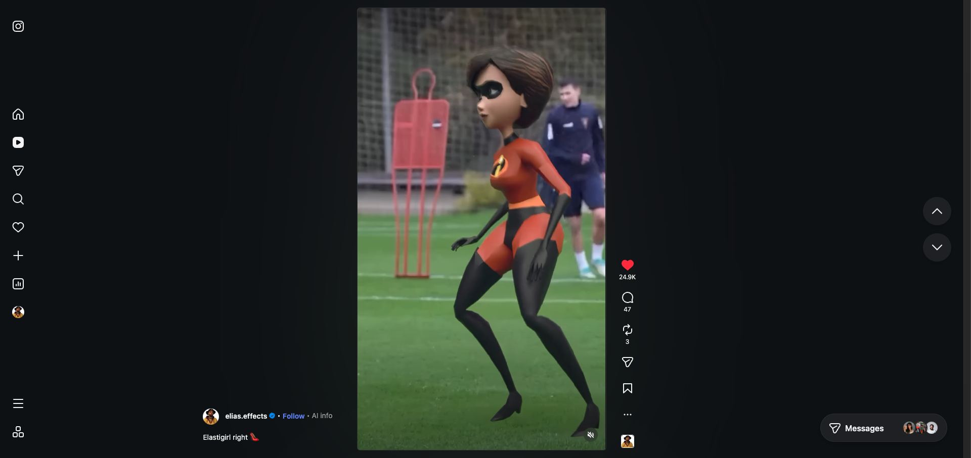 Elastigirl right